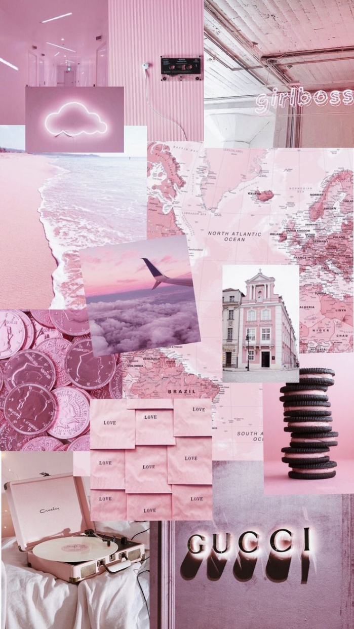 Wallpaper Aesthetic - PINK  Fond d