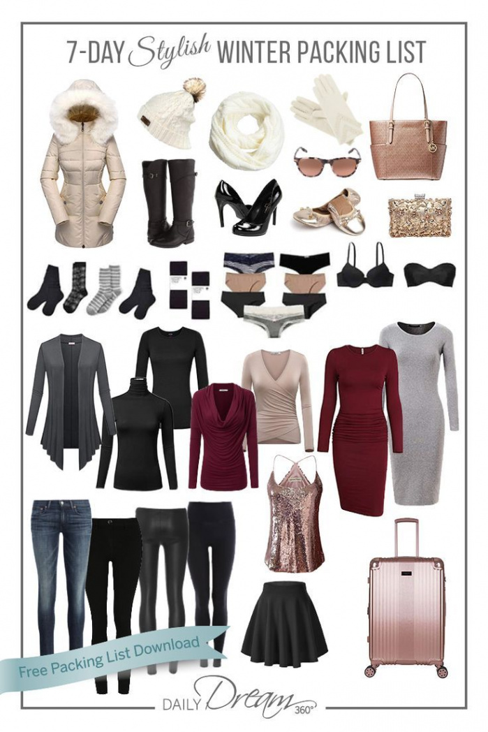 Winter Capsule Wardrobe  Days of Stylish Winter Outfits + Packing