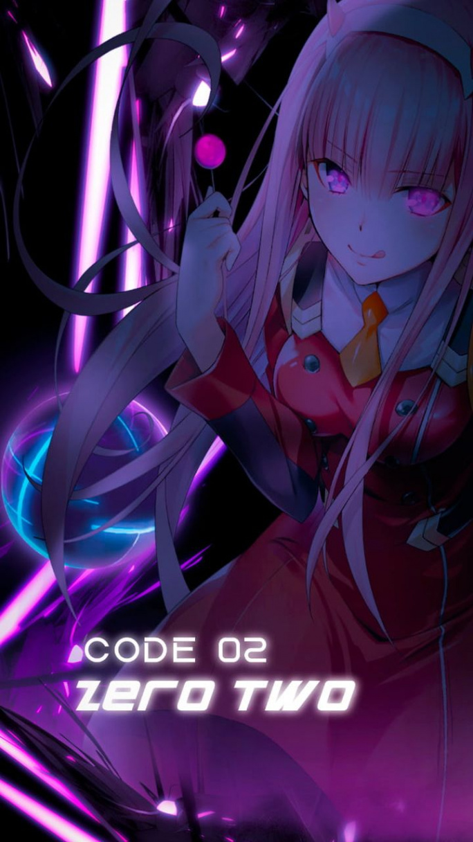 xpx, P free download  Zero Two Purple, uniform,