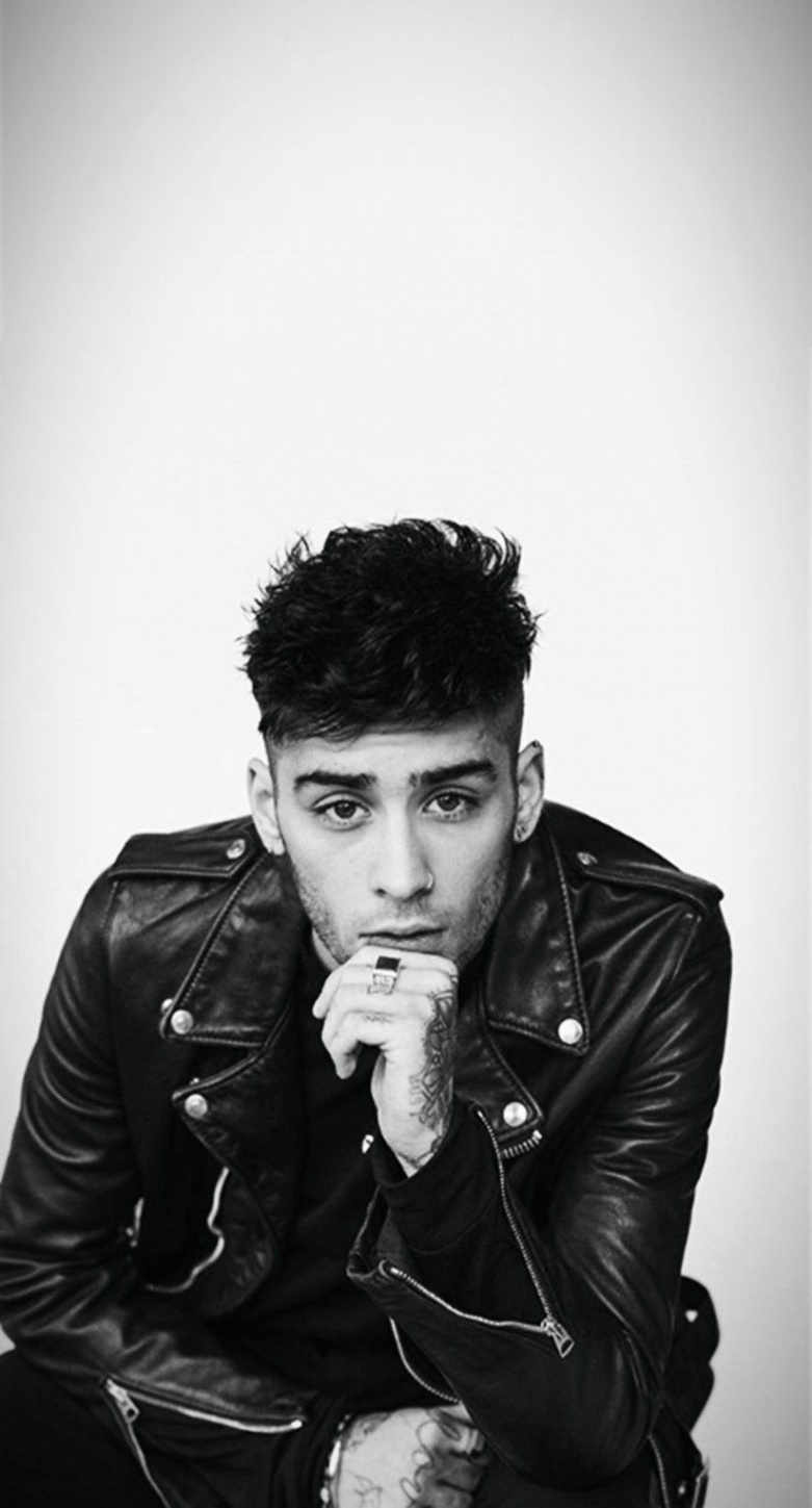 Zayn Malik Black and White  Collage, Wandcollage