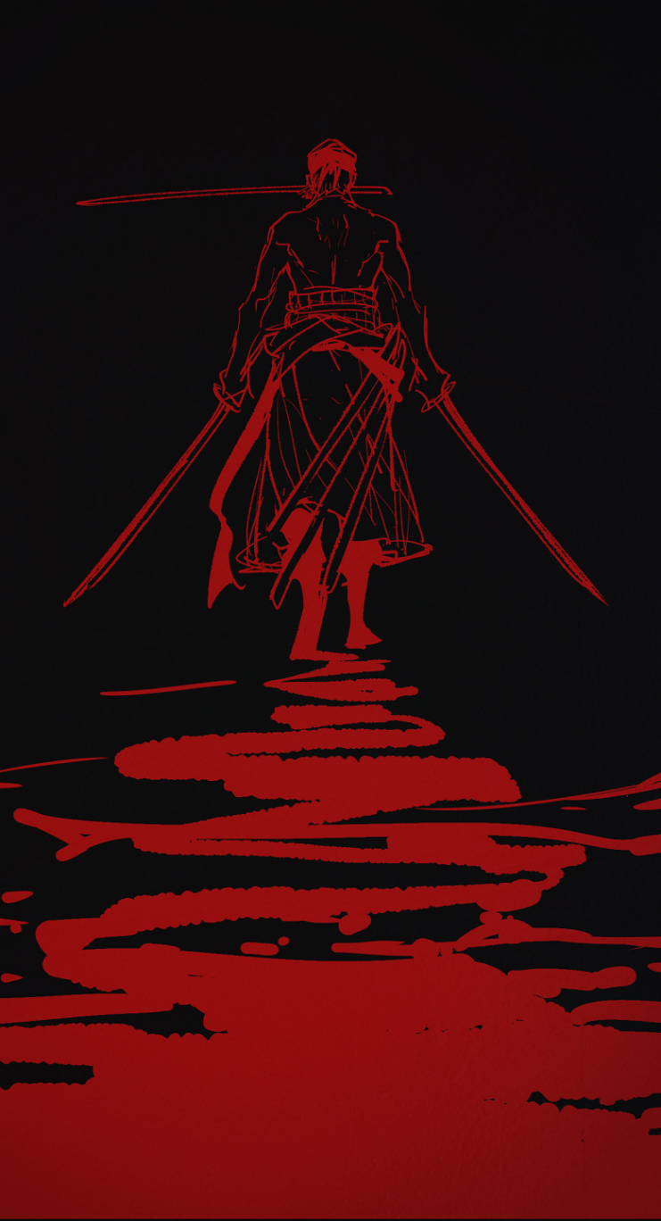 Zoro Red And Black Wallpapers - Wallpaper Cave