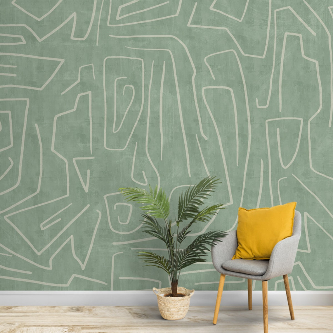 Abstract Design Wallpaper, Green Textured Background  Life n Colors