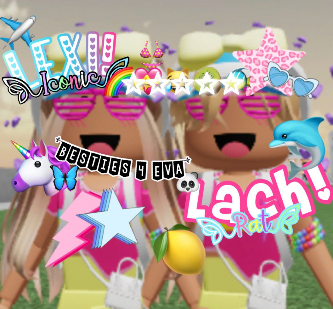 Besties  Preppy wallpaper, Preppy girl, Roblox roblox