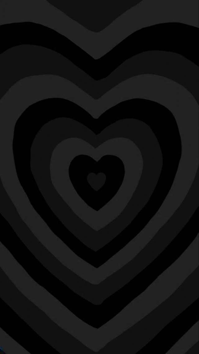 black heart wallpaper  Black wallpaper iphone dark, Black