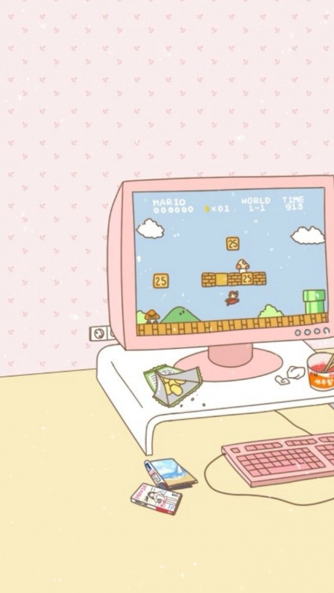 Cute Kawaii Aesthetic Wallpaper