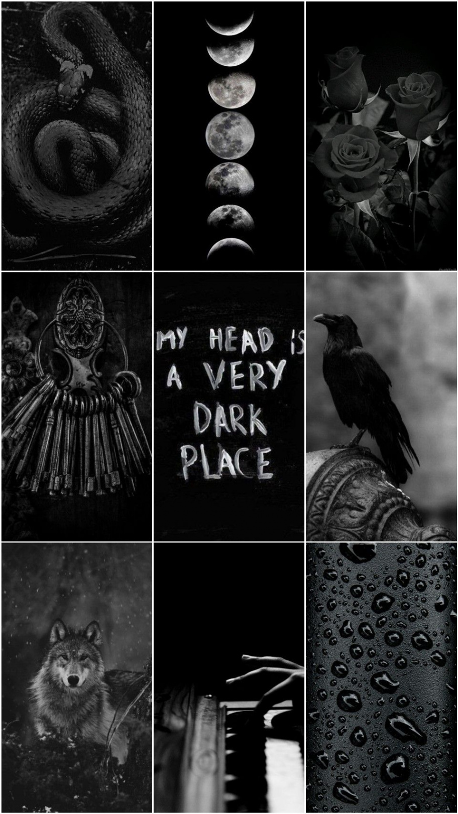 Dark black emo wallpaper aesthetic  Emo wallpaper, Emo aesthetic