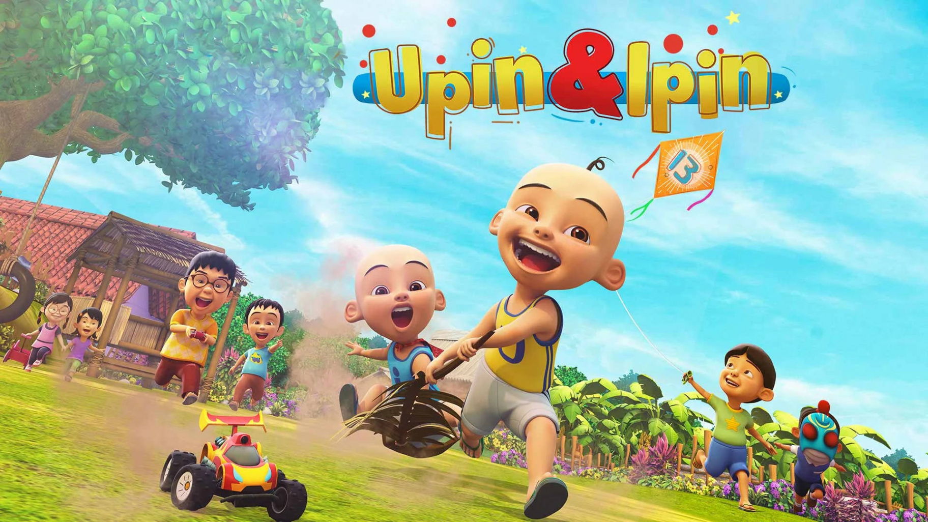 Download Fun Times With Upin Ipin Wallpaper  Wallpapers