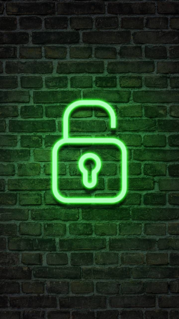 Download Neon unlock screen wallpaper by hasaka - d - Free on