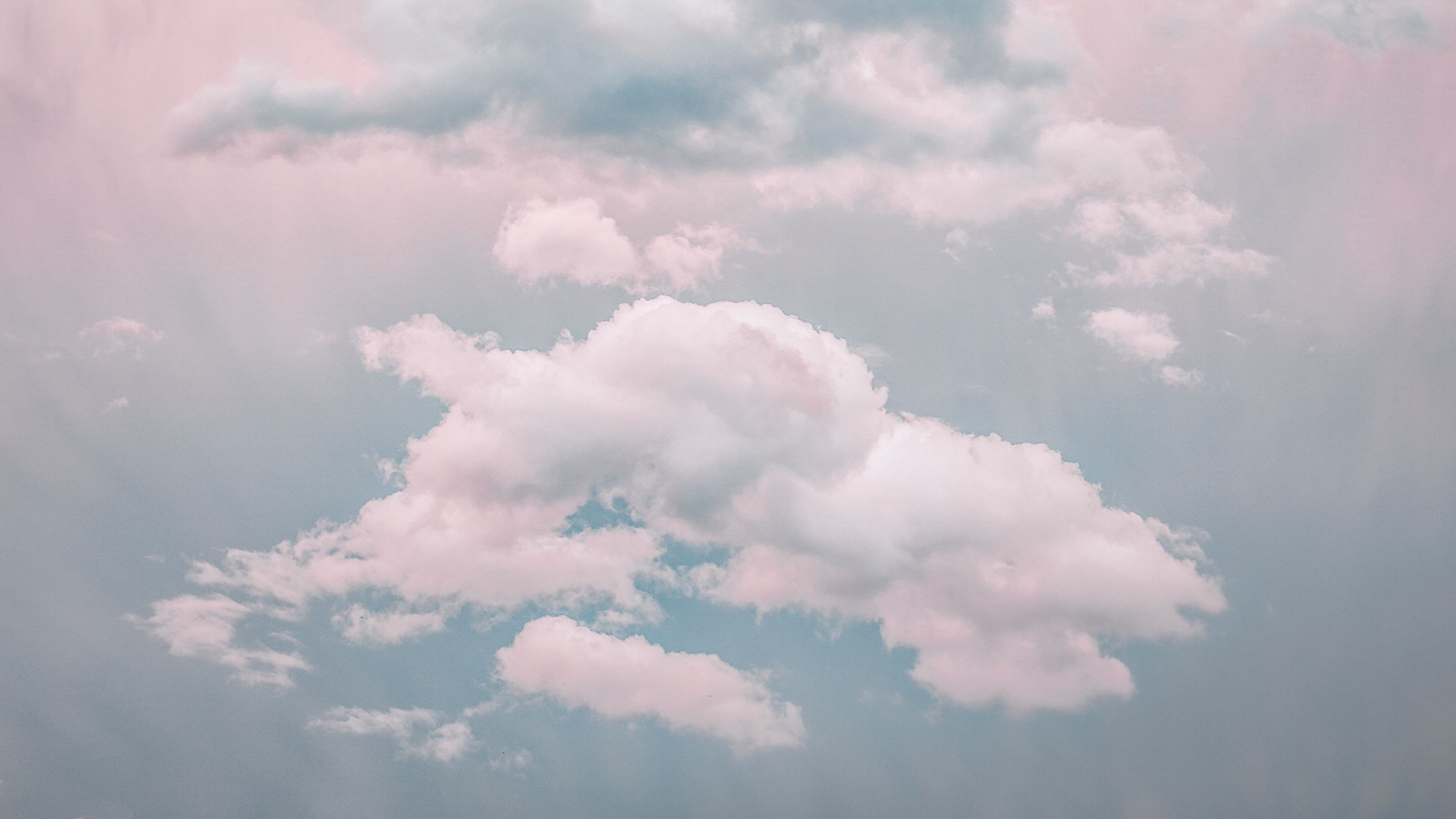 Download wallpaper x clouds, sky, porous, pastel, light