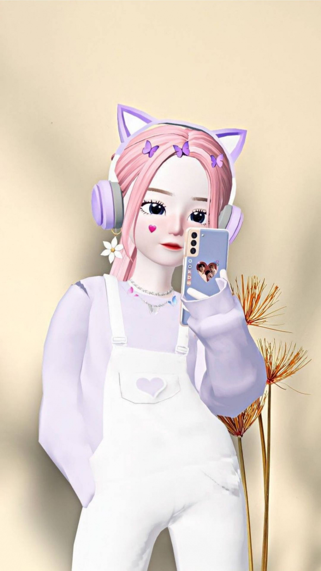 Downloaden Zepeto Anime E-girl Wallpaper  Wallpapers