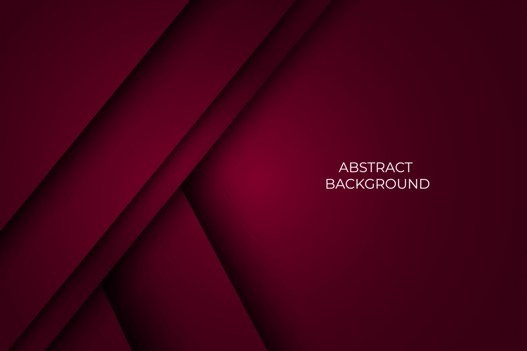 Elegant Red Background Geometrical Shape For Banner, Business