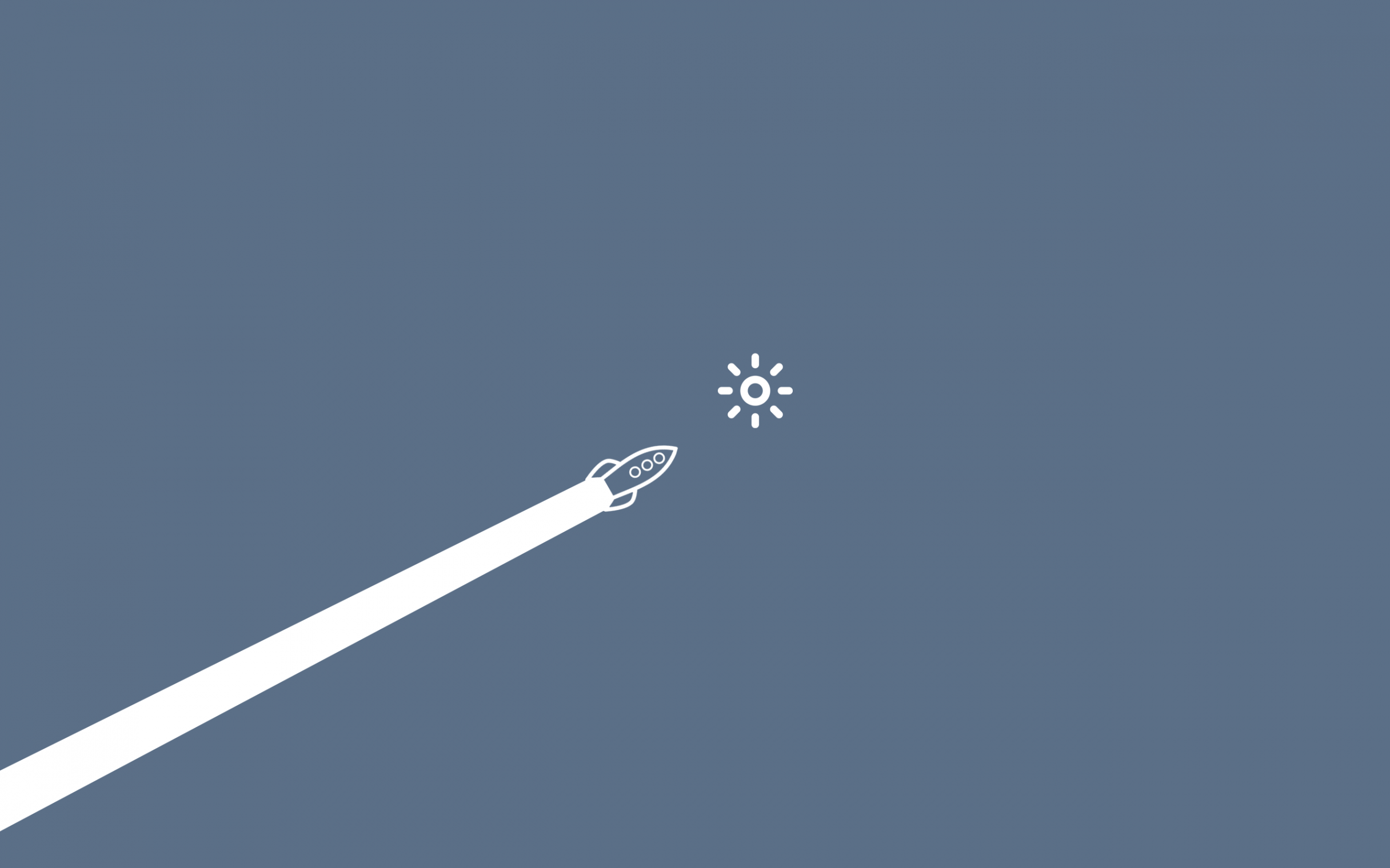 Flying to the Sun [x]  Minimalist wallpaper, Minimal