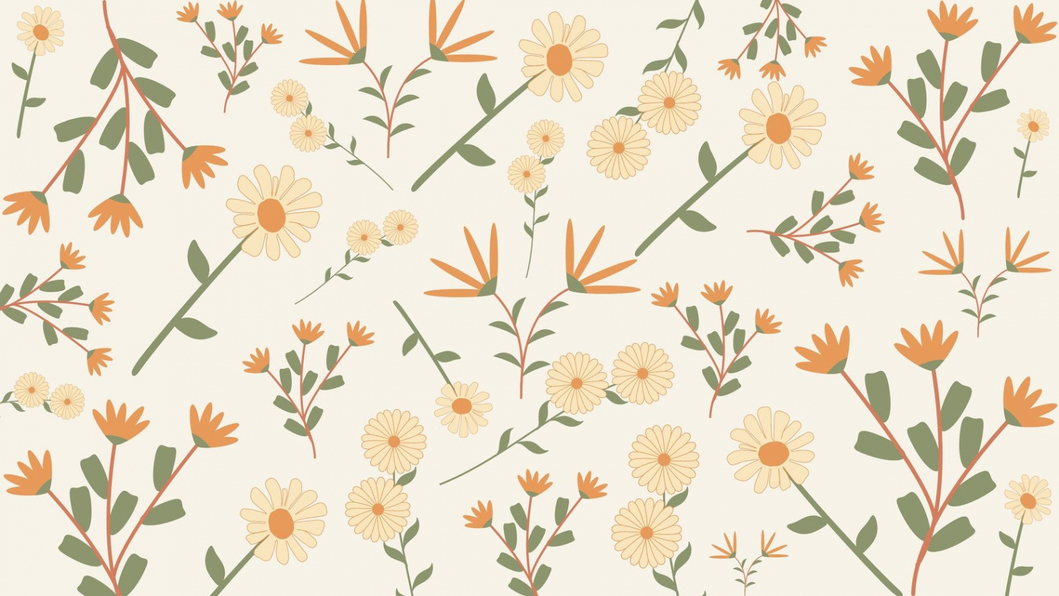 Free and customizable floral desktop wallpaper templates  Canva