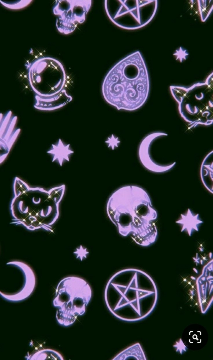 Halloween Aesthetic Wallpaper  Witch wallpaper, Goth wallpaper