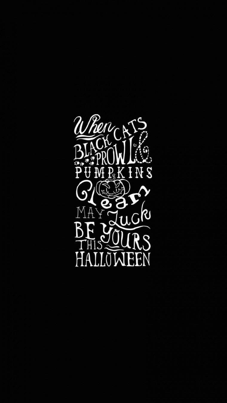 🎃 #happyhalloween #halloween #typography #quote #wallpaper