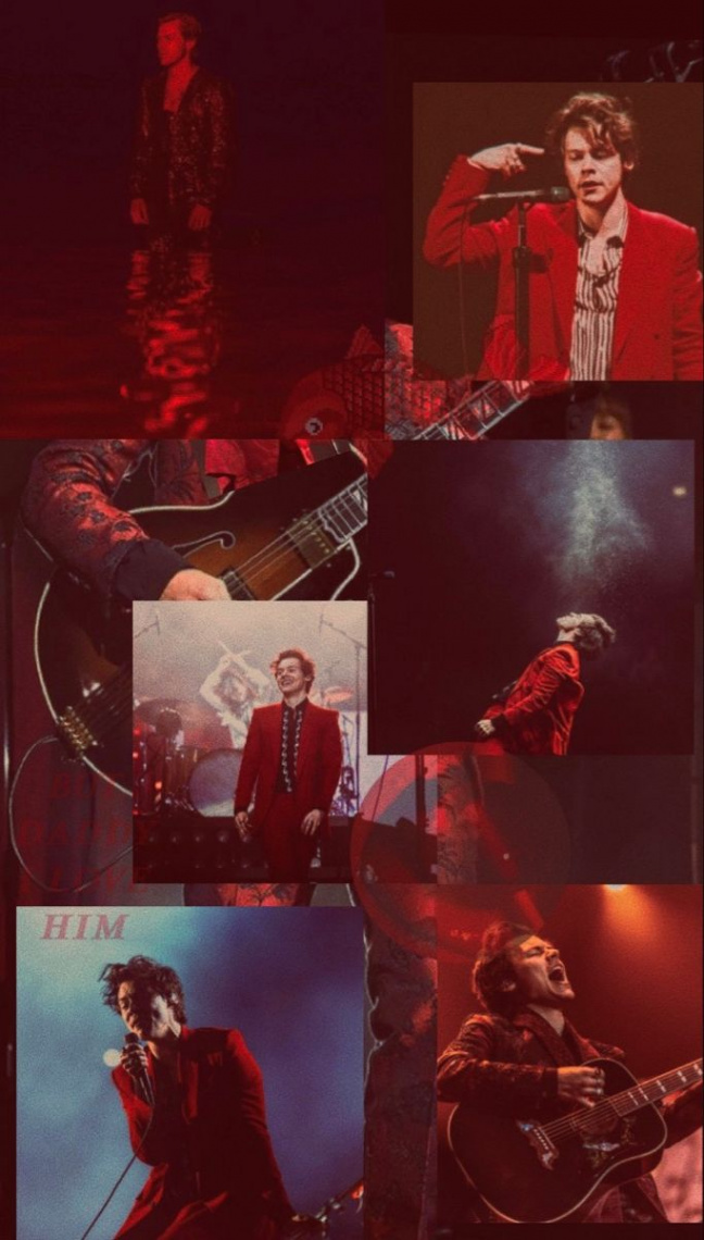 harry styles 🎸  Red aesthetic, Harry styles photos, Red