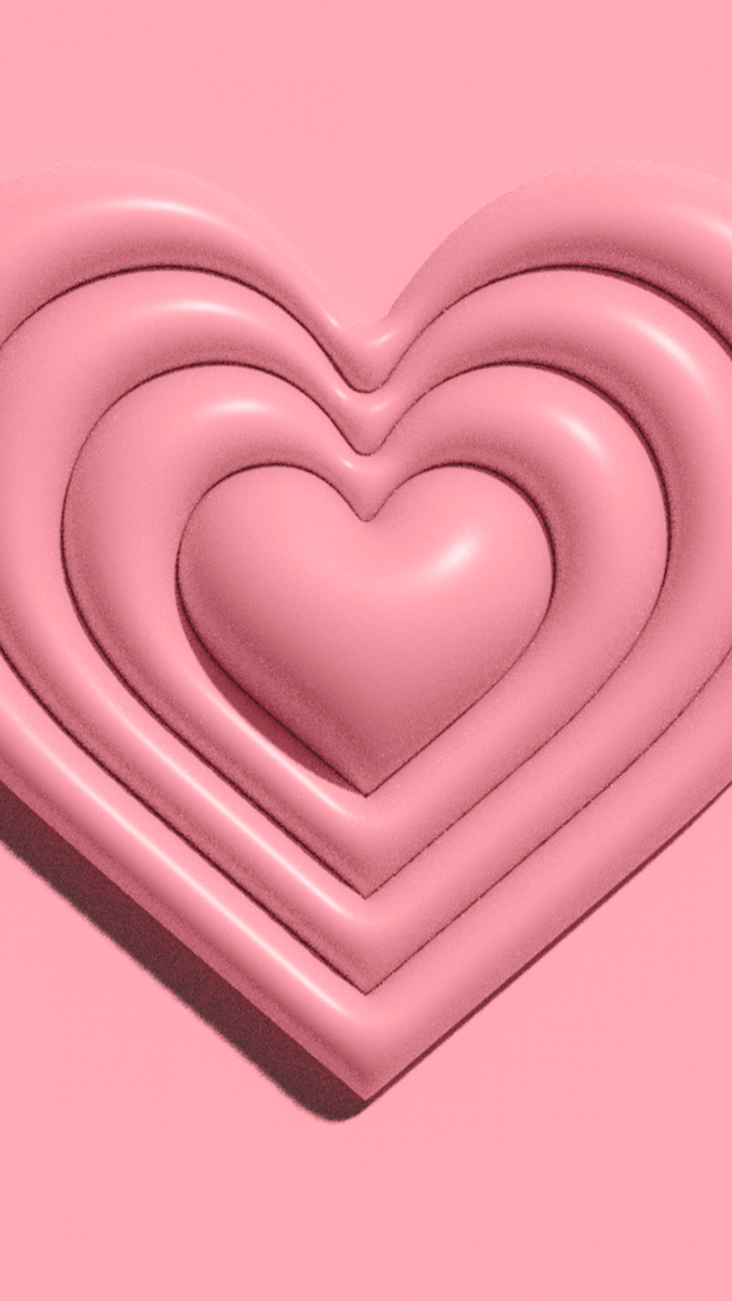 HEART D WALLPAPER PINK AESTHETIC ILLUSTRATOR  Pink wallpaper