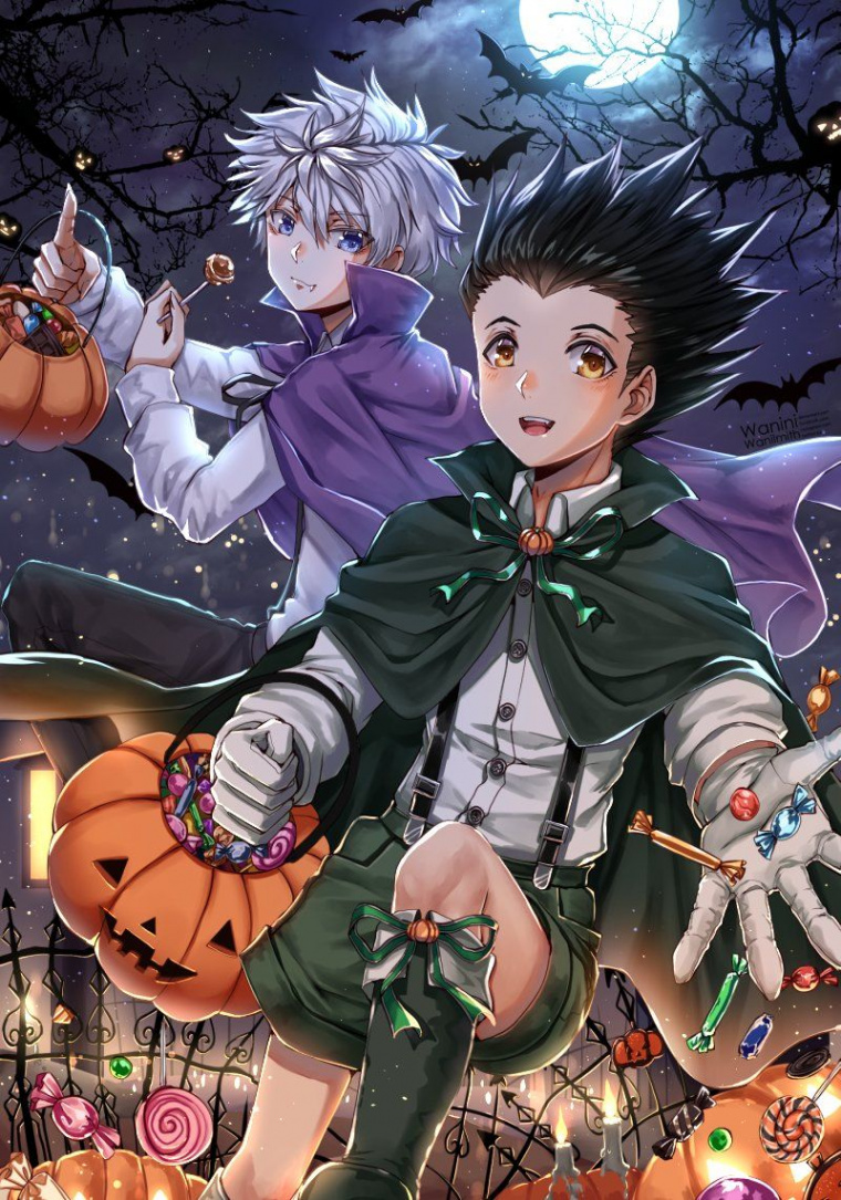 Hunter anime, Anime halloween, Hunter x hunter