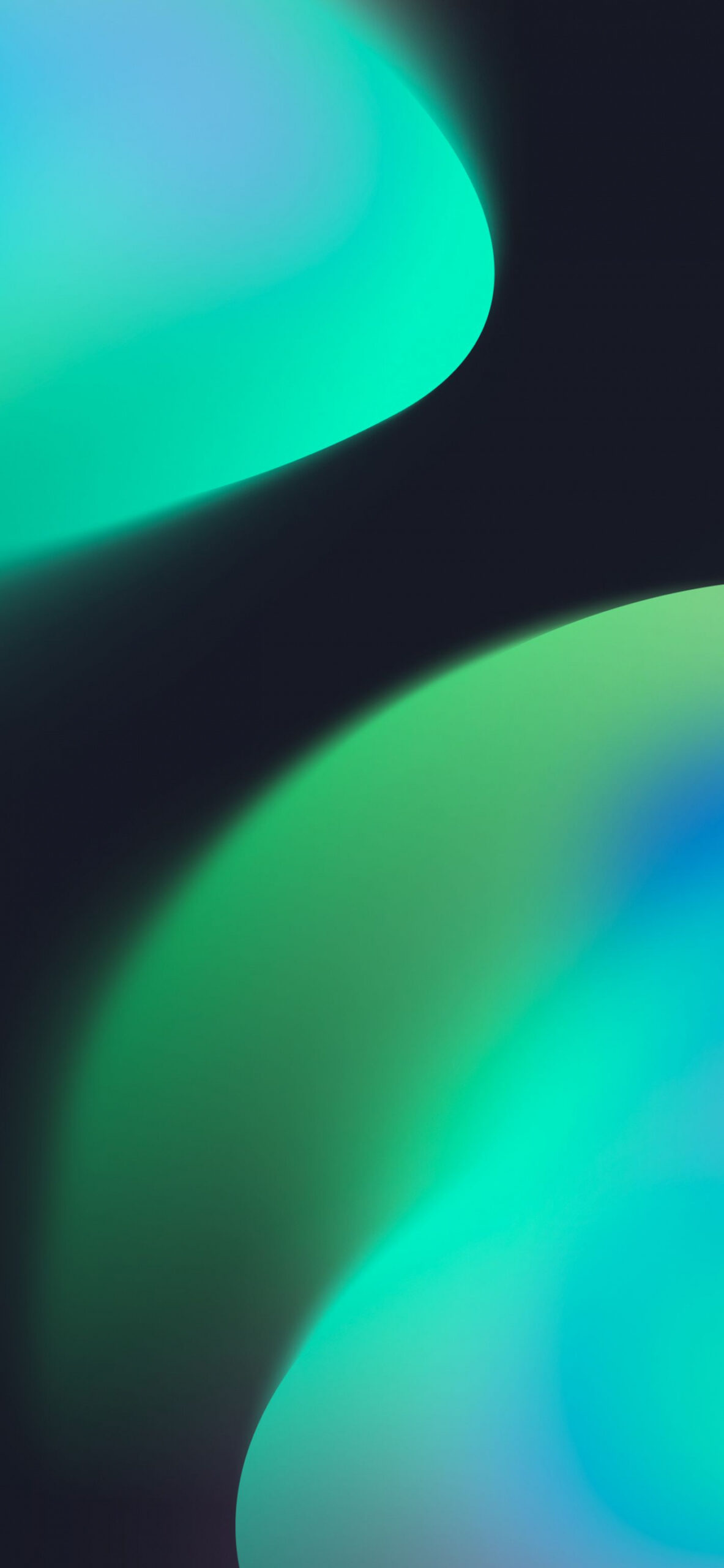 iOS  - Concept Wallpaper (Green - Dark) - Wallpapers Central