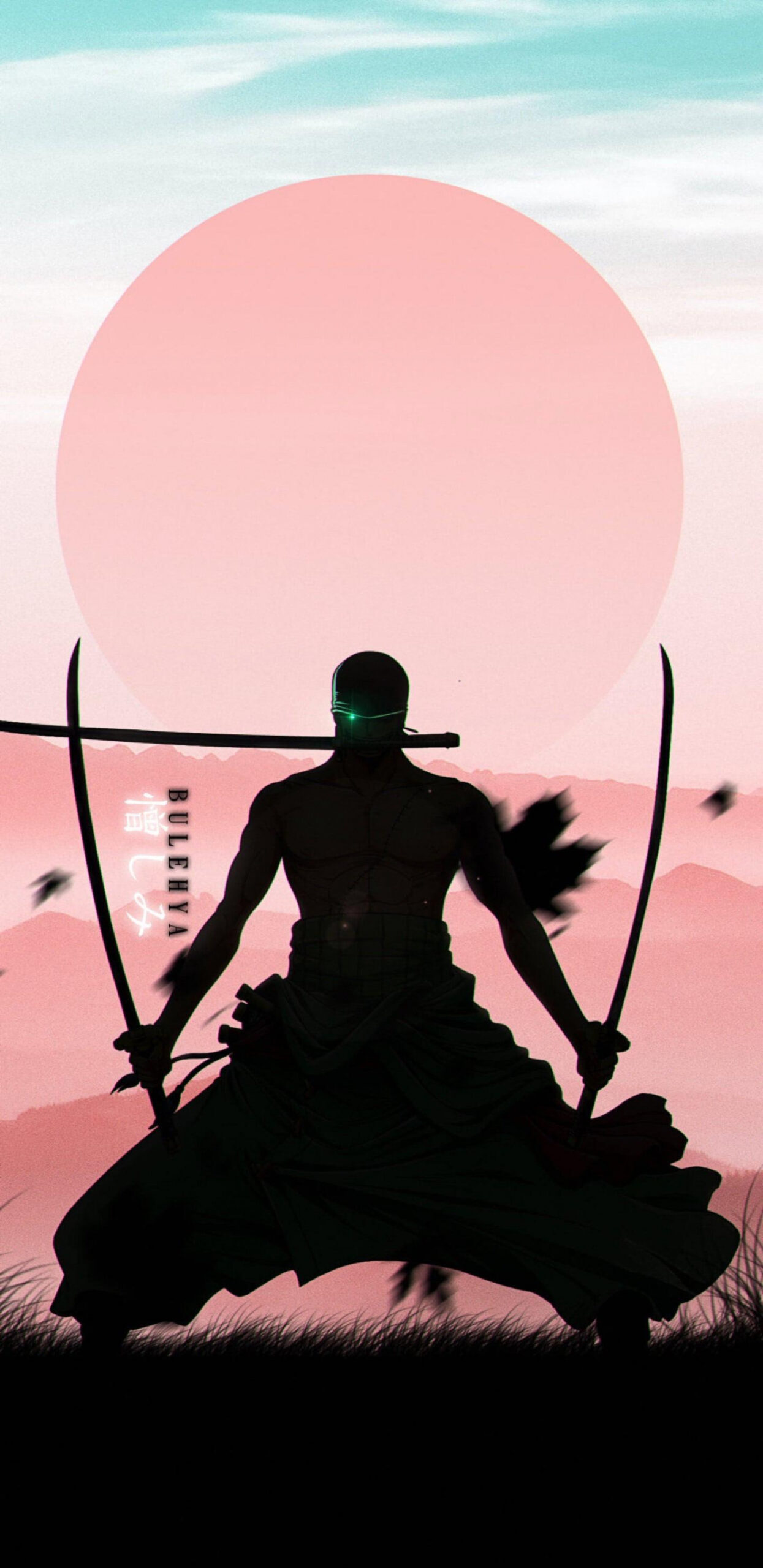 iOS  Zoro wallpaper (found here) : r/MobileWallpaper