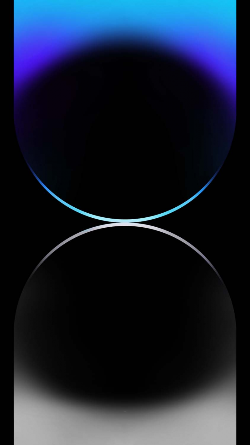 IPhone  Pro Max Dual Gradient Blue Grey Wallpaper - IPhone