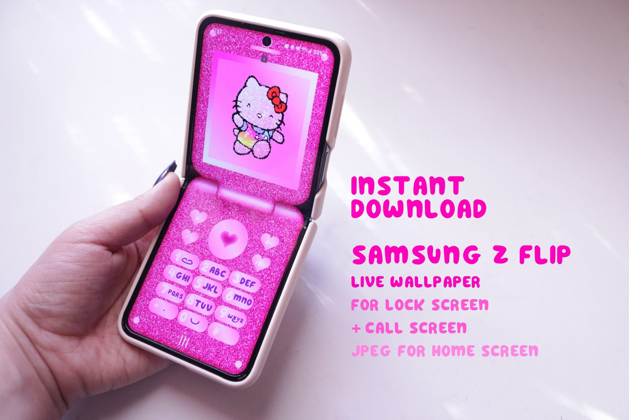 Kitty Samsung Alle Samsung Z Flip Phones Live Wallpaper