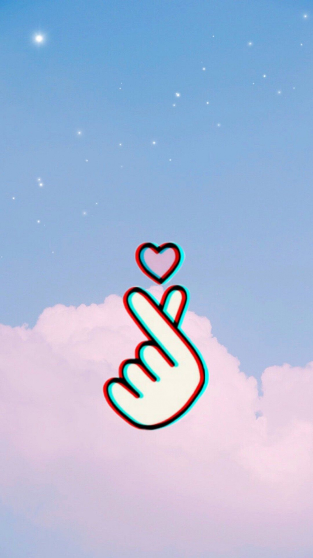 KpopWallpaper #FingerHeart #Kpop #RetroFilter #Glow  Love signs