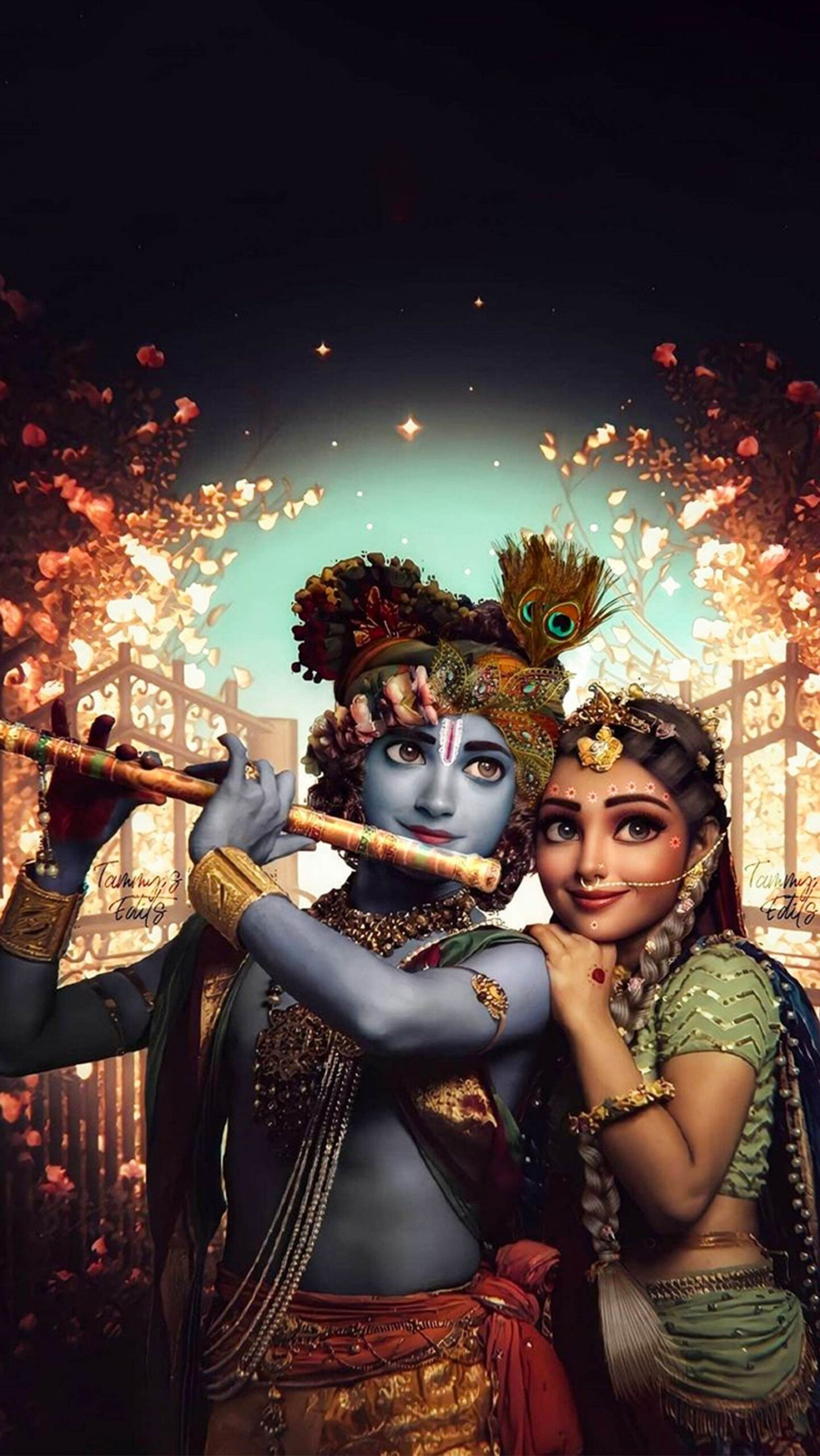 Krishna With Radha Photos For Mobile Wallpaper Classic Krishna