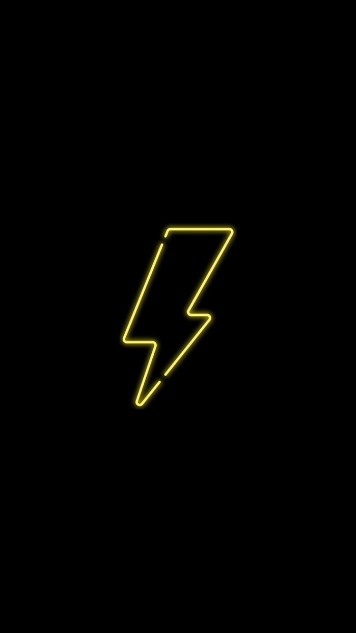 lightning neon wallpaper p amoled  HeroScreen  Neon