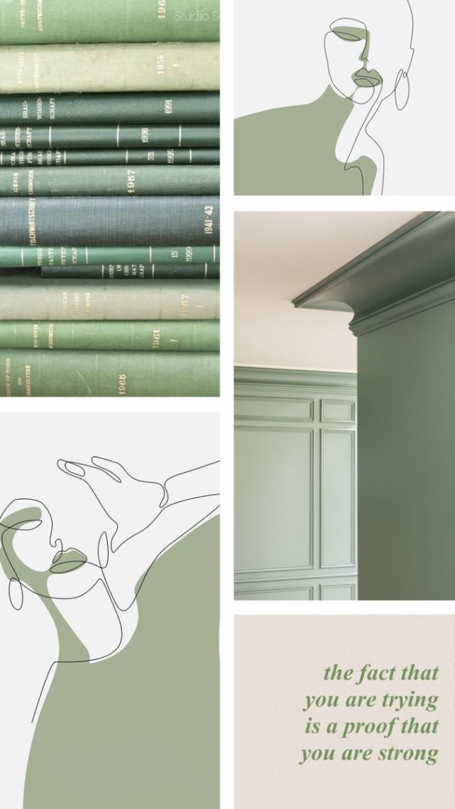 Matcha Green Wallpaper  Mint green wallpaper, Sage green