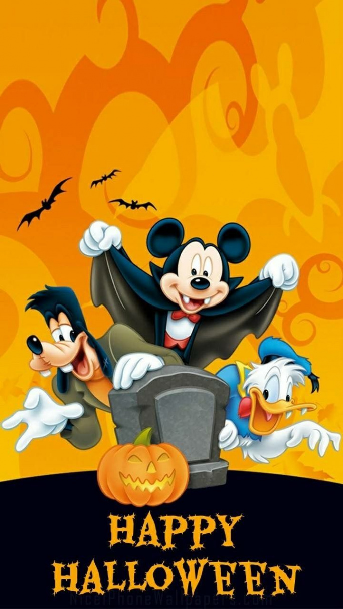 Mickey Mouse & Friends - Halloween  Disney wallpaper, Iphone