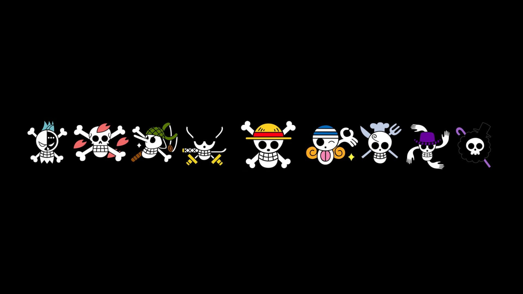 One Piece logo One Piece #anime #skull #P #wallpaper