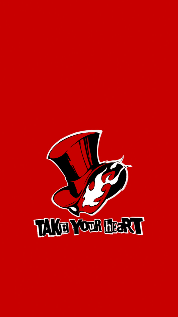 Persona  : Take Your Heart iPhone Wallpaper by witsawat on