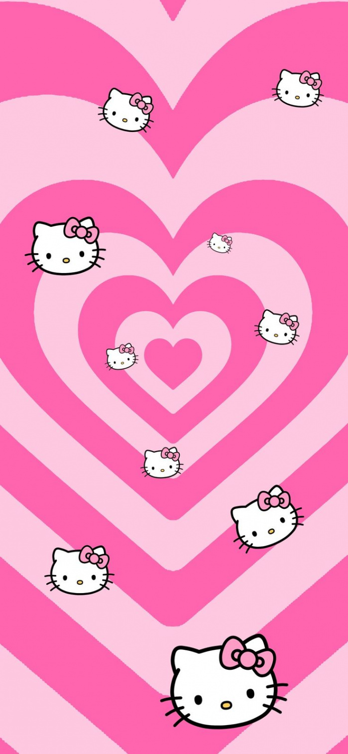 Pin by Gino Pino on (◠﹏◠✿)hi  Hello kitty wallpaper hd, Pink