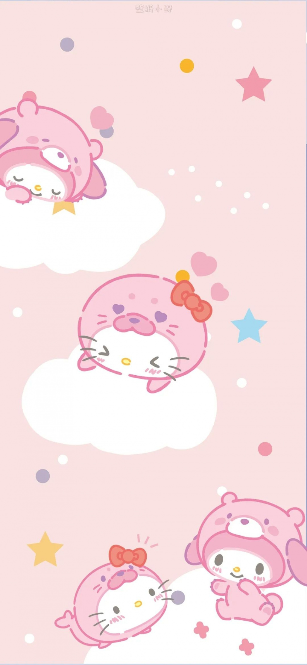 Pin by 胡哲哲on 三麗鷗 Hello kitty wallpaper, Kitty wallpaper