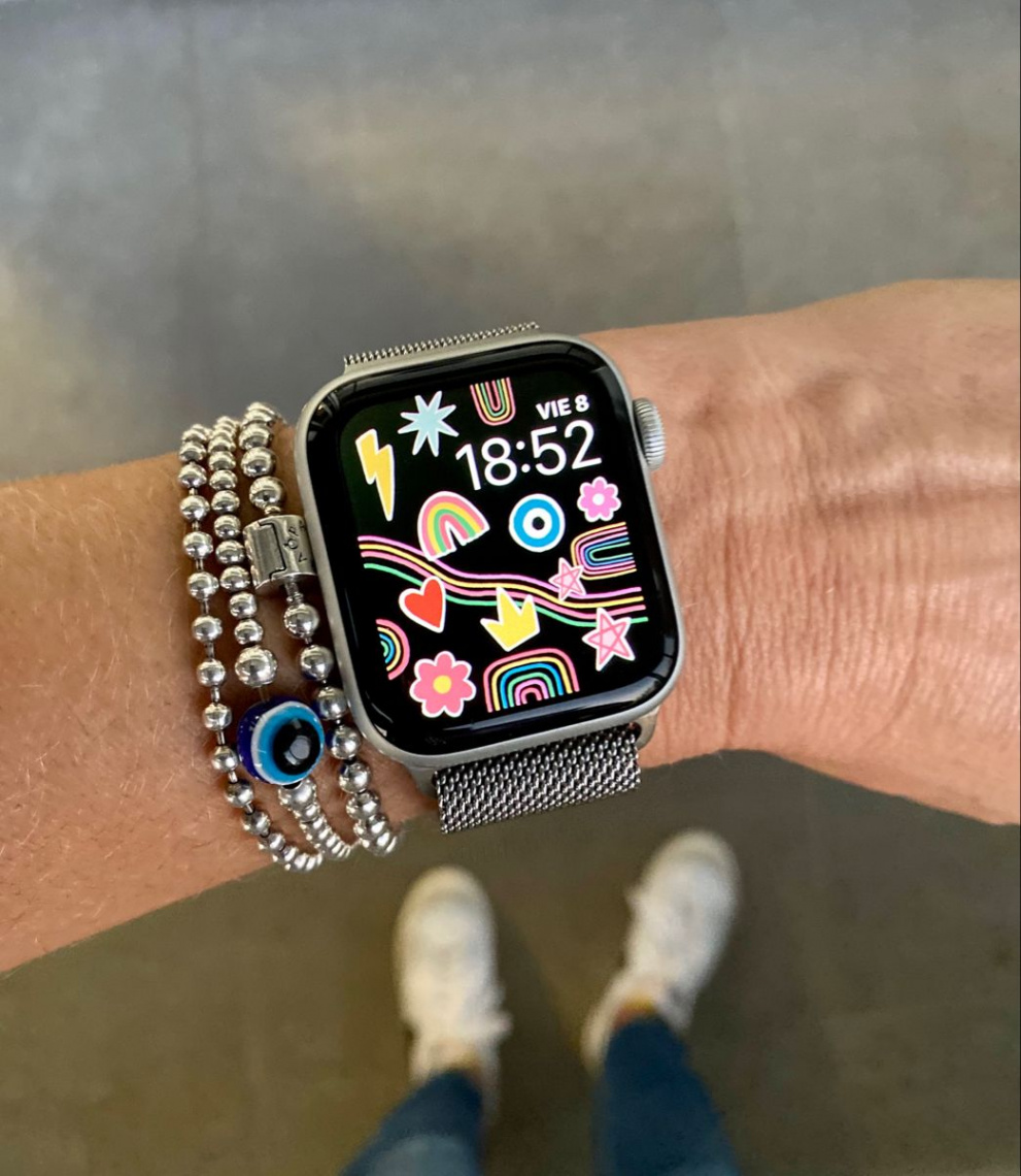 RAINBOW Apple Watch Face Wallpaper DIGITAL DOWNLOAD Apple - Etsy