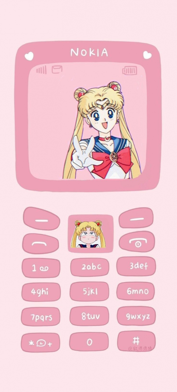 sailor moon lockscreen flip  Cute mobile wallpapers, Iphone