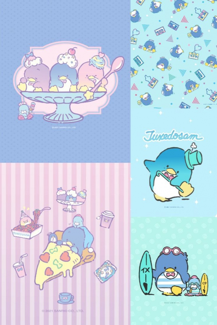 Tuxedosam Wallpapers  Hello kitty characters, Sanrio characters