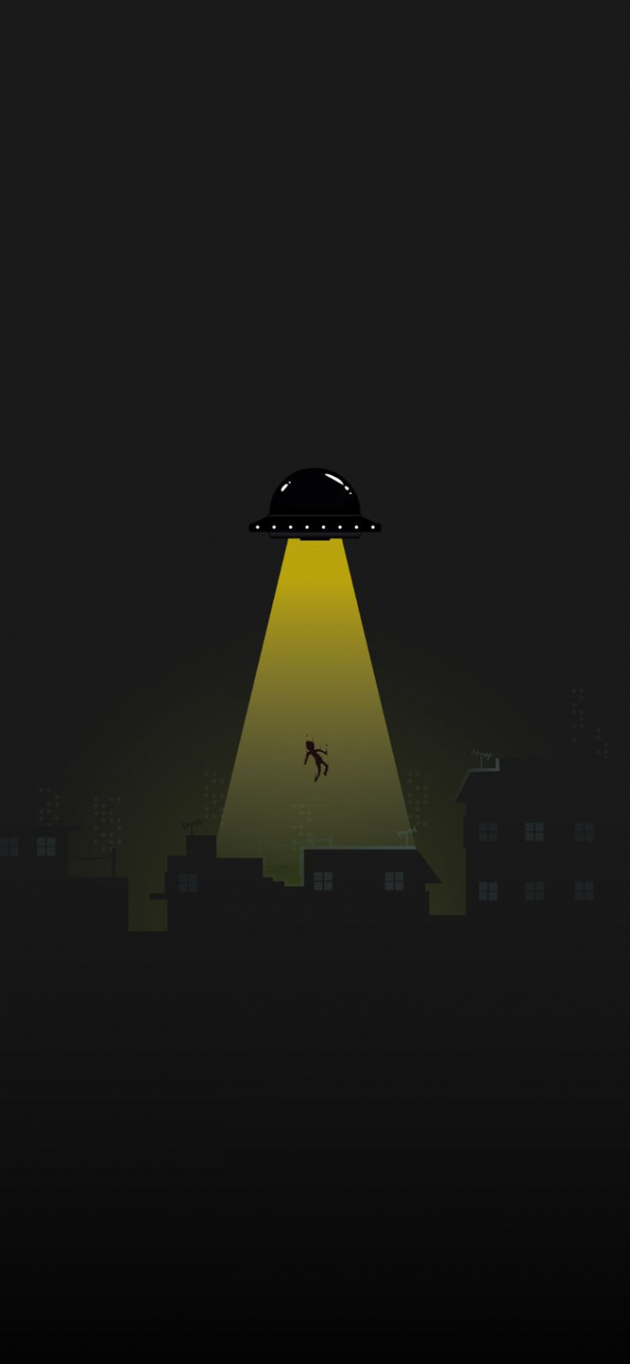 UFO ABDUCTION MINIMALIST WALLPAPERS K  HeroScreen - Cool