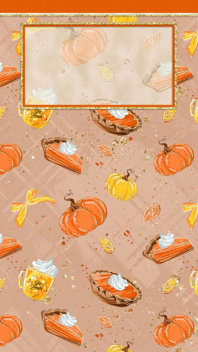 WALLPAPERS  Thanksgiving iphone wallpaper, Pumpkin wallpaper