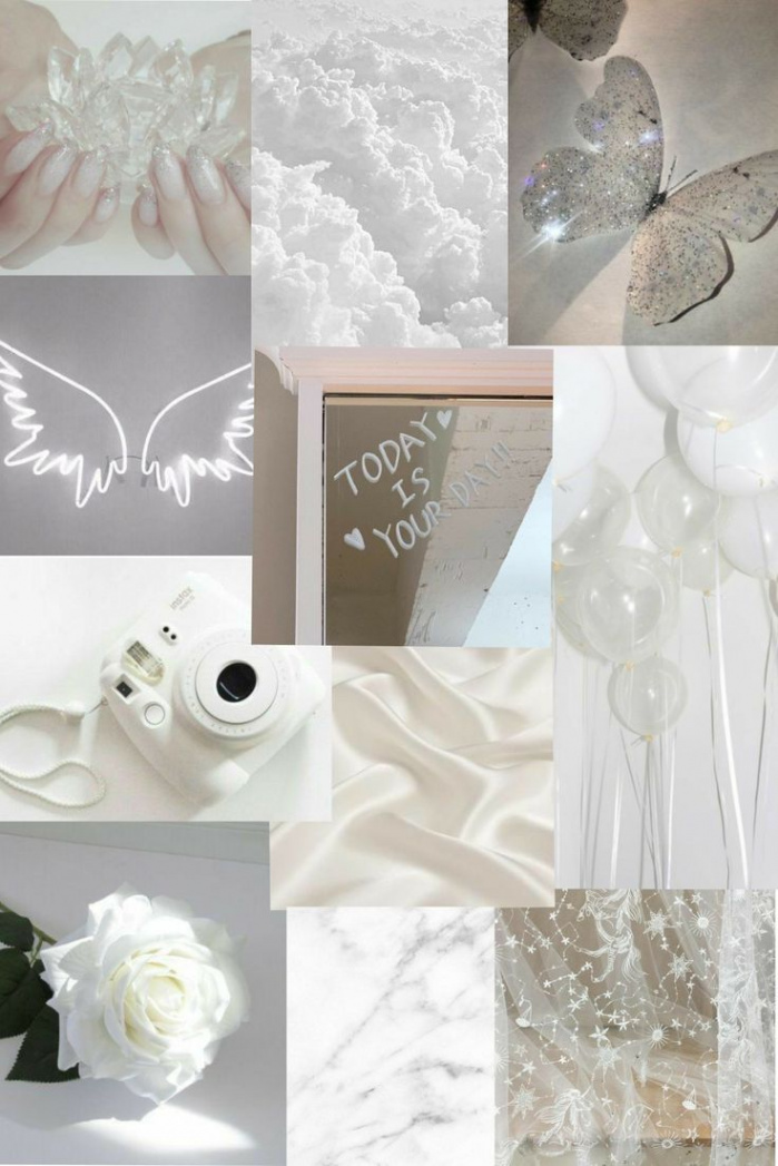 White Aesthetic Wallpaper  Iphone wallpaper vintage, Aesthetic