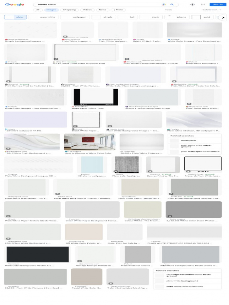 White Color - Google Search  PDF