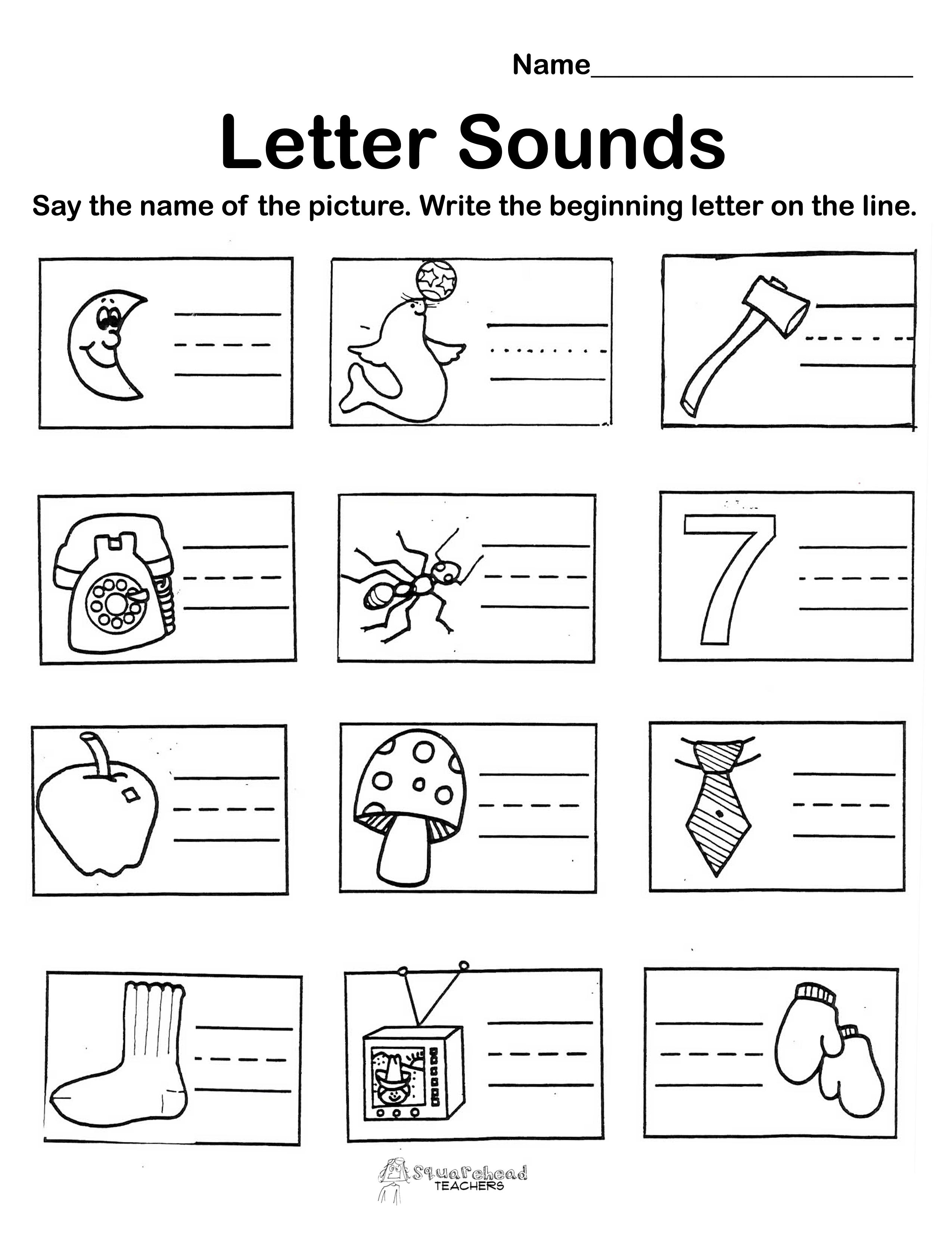 Accessible 1st Grade Letter Worksheets