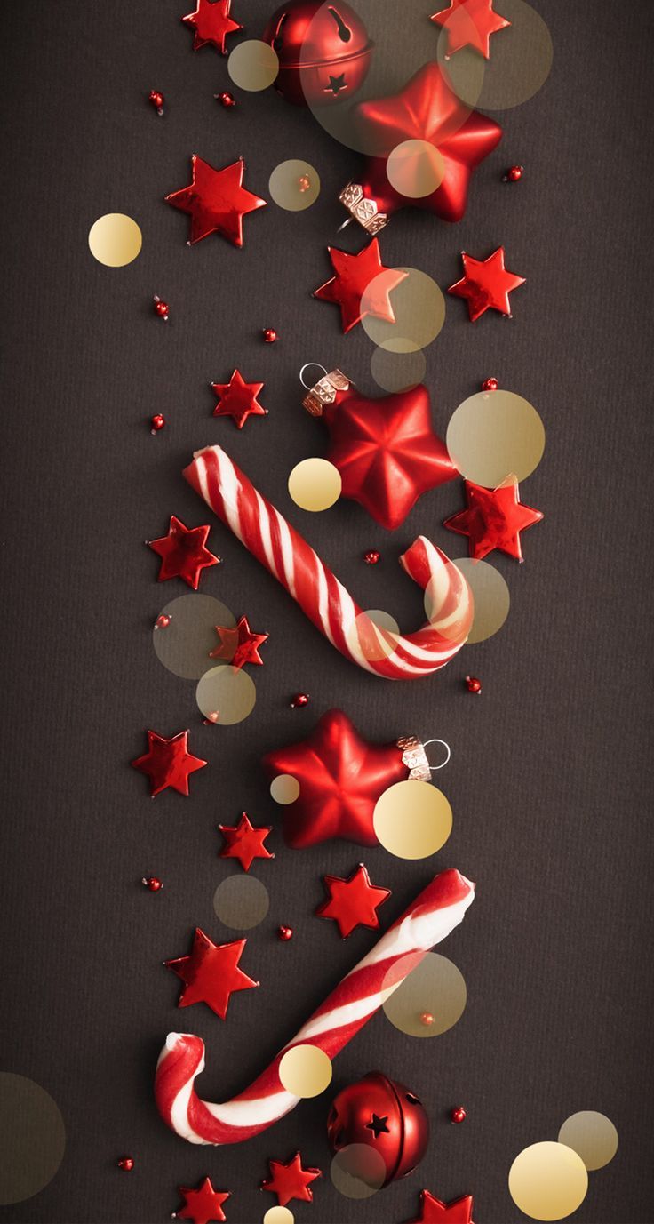 Christmas Lockscreen Iphone Red