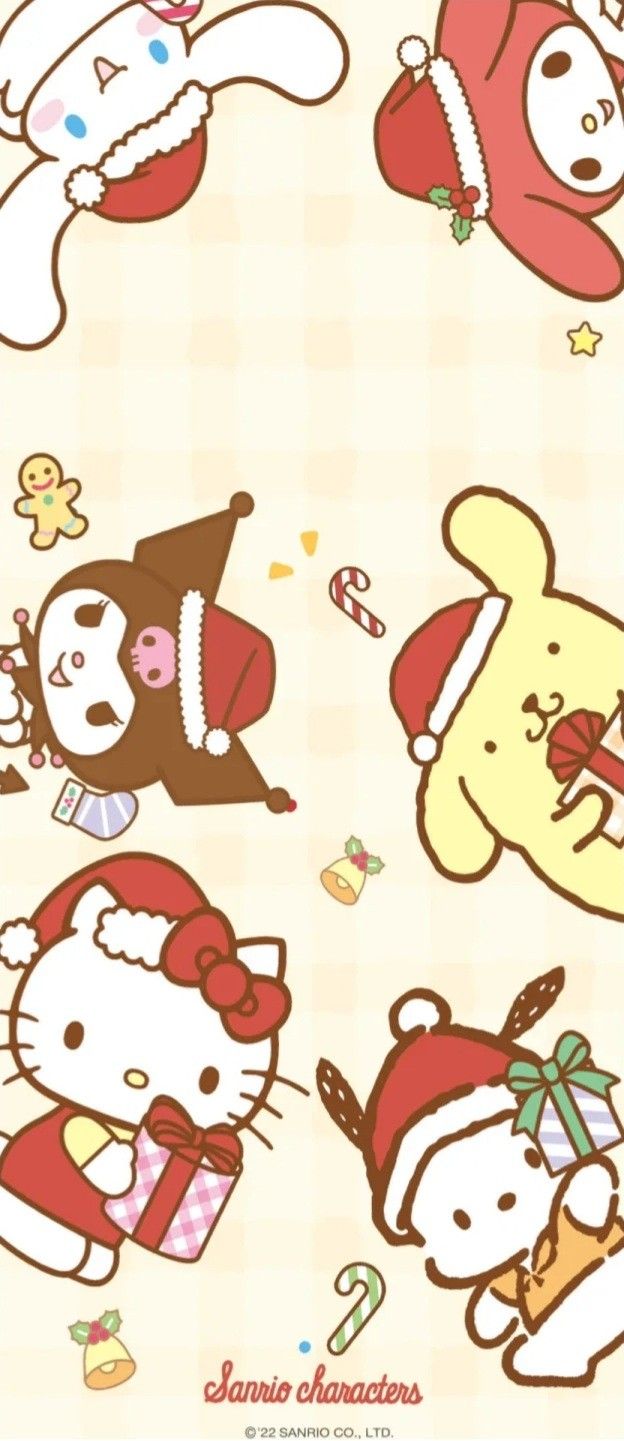 Christmas Sanrio Wallpaper 3D