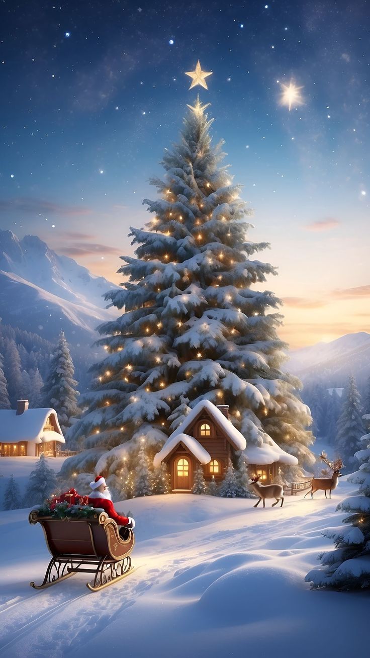 Christmas Tree Wallpaper Free