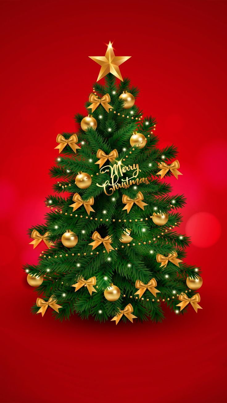 Christmas Tree Wallpaper Home