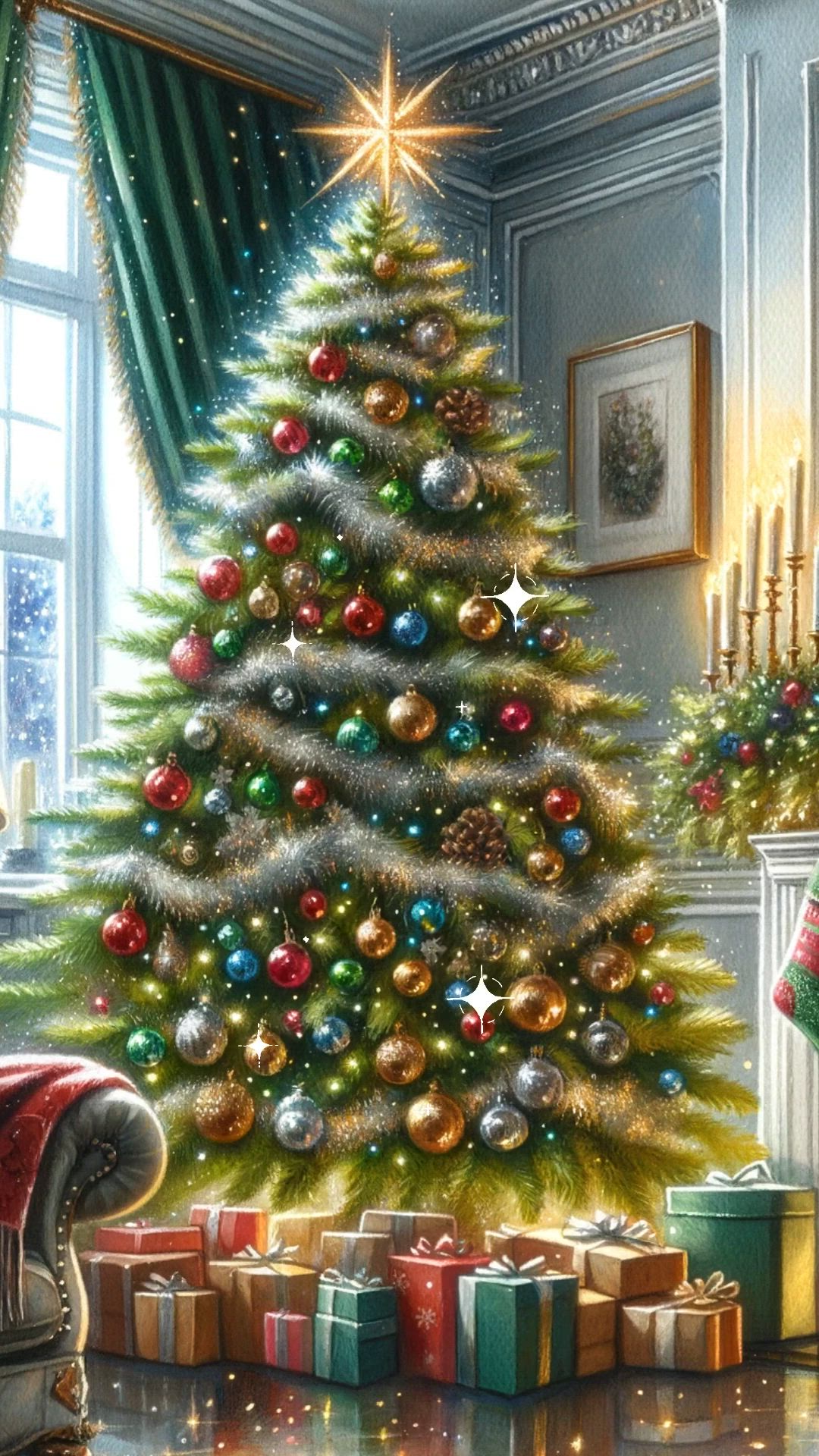 Christmas Tree Wallpaper Macbook