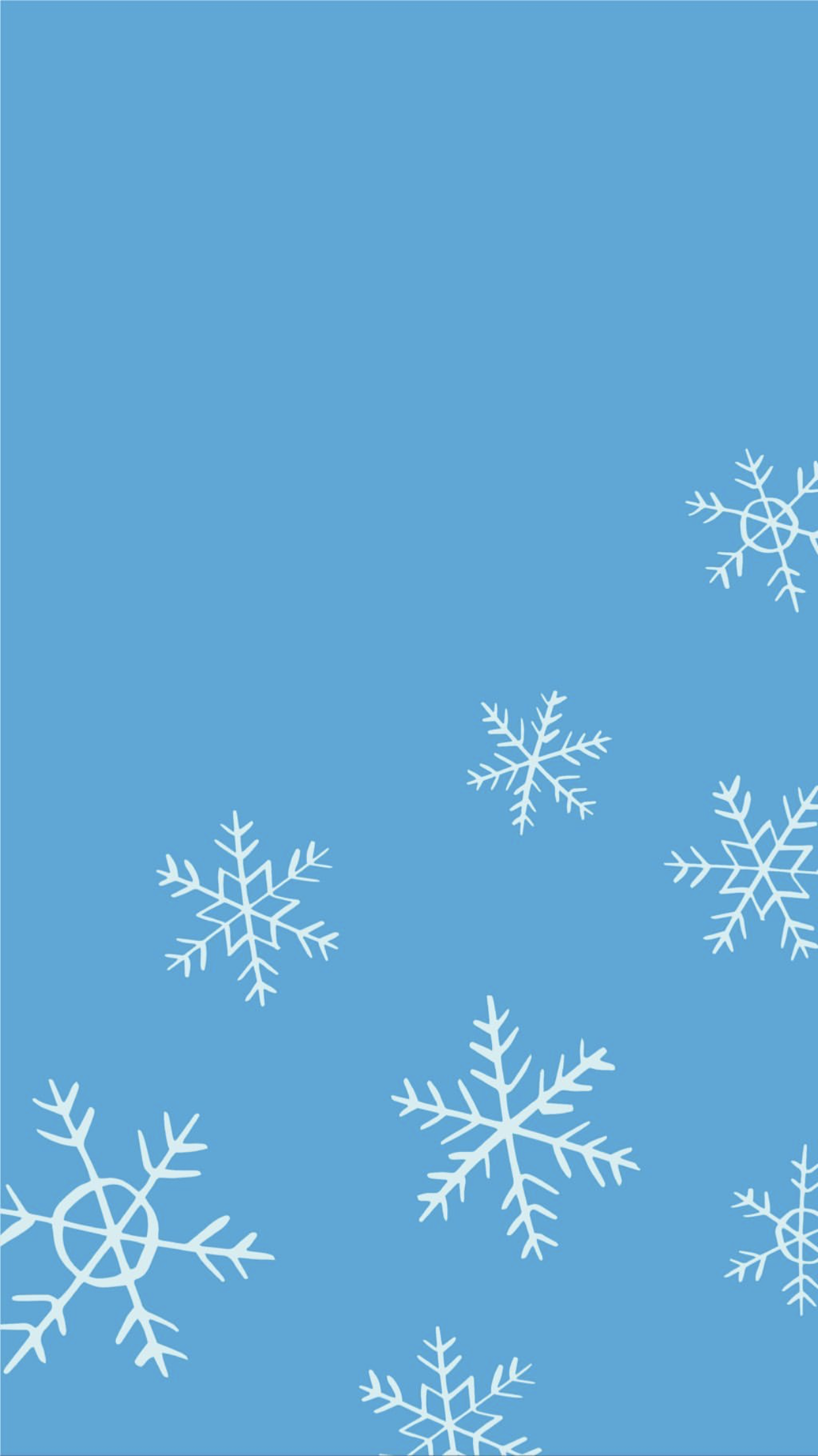 Christmas Wallpaper Blue Aesthetic