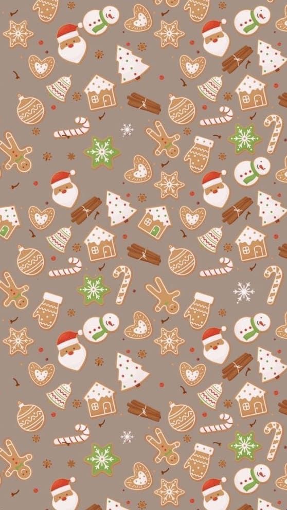 Christmas Wallpaper Gingerbread Ipad